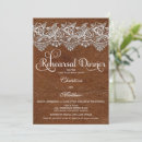 Search for leather and lace invitations Country