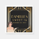 Search for art deco napkins Roaring twenties