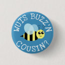 Recherche de abeille drôle badges Abeilles