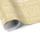 Search for motivational wrapping paper Gold