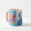 Search for peacock painting mugs For her