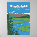 Search for yellowstone national park posters Wyoming