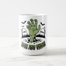 Search for zombie design mugs Halloween