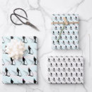 Search for skiers wrapping paper Snow