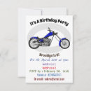 Search for biker birthday invitations Rider