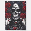 Search for goth rectangular magnets Skull