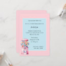 Search for bubble gum birthday invitations Candy