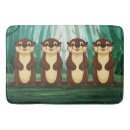 Search for cute otter bath mats Otters
