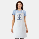 Search for white blue star aprons Nautical