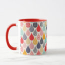 Search for raindrop pattern mugs Raindrops
