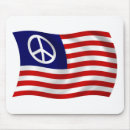 Search for peace signs mousepads Flag