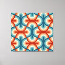 Search for retro 70s canvas prints Geometric