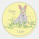Search for hoppy easter bunny stickers Pink