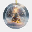 Search for snowglobe ornaments Tree