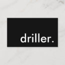 Search for drilling business cards Construction