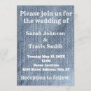 Search for denim and lace invitations Western