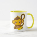 Search for cute monkey mugs Brown
