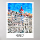 Recherche de luzern posters Vintage