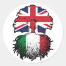 Recherche de fierté italienne autocollants Racines italiennes