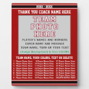 Search for thank you plaques Coach