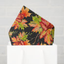 Search for autumn leaves tissue paper Red