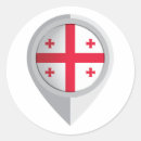 Recherche de géorgien autocollants Drapeau