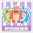 Search for fun monsters stickers Cartoon