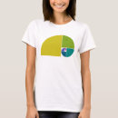 Search for golden ratio tshirts Spiral