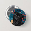 Search for black dog buttons Dogs