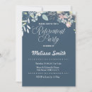 Search for womans retirement party invitations Floral