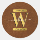 Search for leather monogram stickers Monogrammed