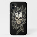 Recherche de feu de crâne iphone coques Gothique