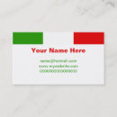 Recherche de drapeau italien cartes visite Drapeaux