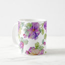 Search for watercolor peony mugs Purple