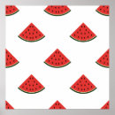 Recherche de tranches de pastèque posters Mignon