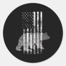 Search for patriotic bear stickers Flag