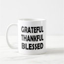 Recherche de grâce tasses Reconnaissant béni