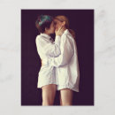 Search for young love postcards Kiss