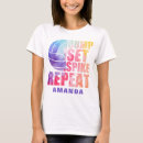 Recherche de volleyball tshirts Terrain de volley ball