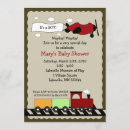 Search for train 5x7 invitations Airplane