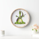 Search for cute cartoon character clocks Dinosaur