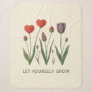 Search for positive affirmation blankets Floral