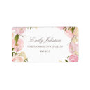 Search for flower wreath return address labels Modern