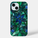 Search for blue stained glass iphone cases Floral