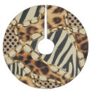 Search for animal print tree skirts Pattern