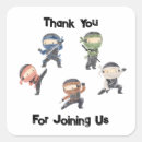 Recherche de anniversaire karaté autocollants Samouraï