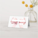 Search for pink place cards Coquette