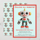Recherche de robots mignons invitations Boy