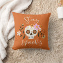 Search for halloween skeleton pillows Scary