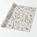 Search for wildflower wrapping paper Elegant